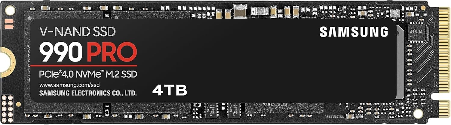 Samsung 990 Pro NVMe SSD 4TB