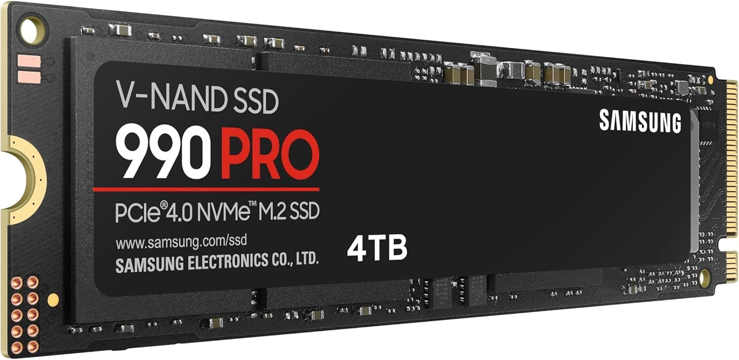 Samsung 990 Pro NVMe SSD 4TB alternate view
