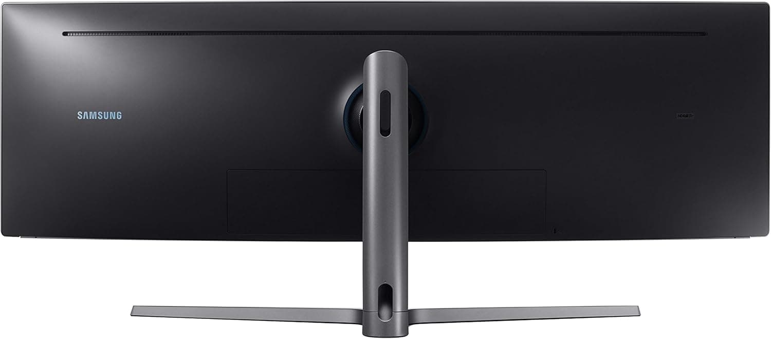 Samsung 49-Inch CHG90 144Hz Curved Gaming Monitor (LC49HG90DMNXZA) – Super Ultrawide Screen QLED