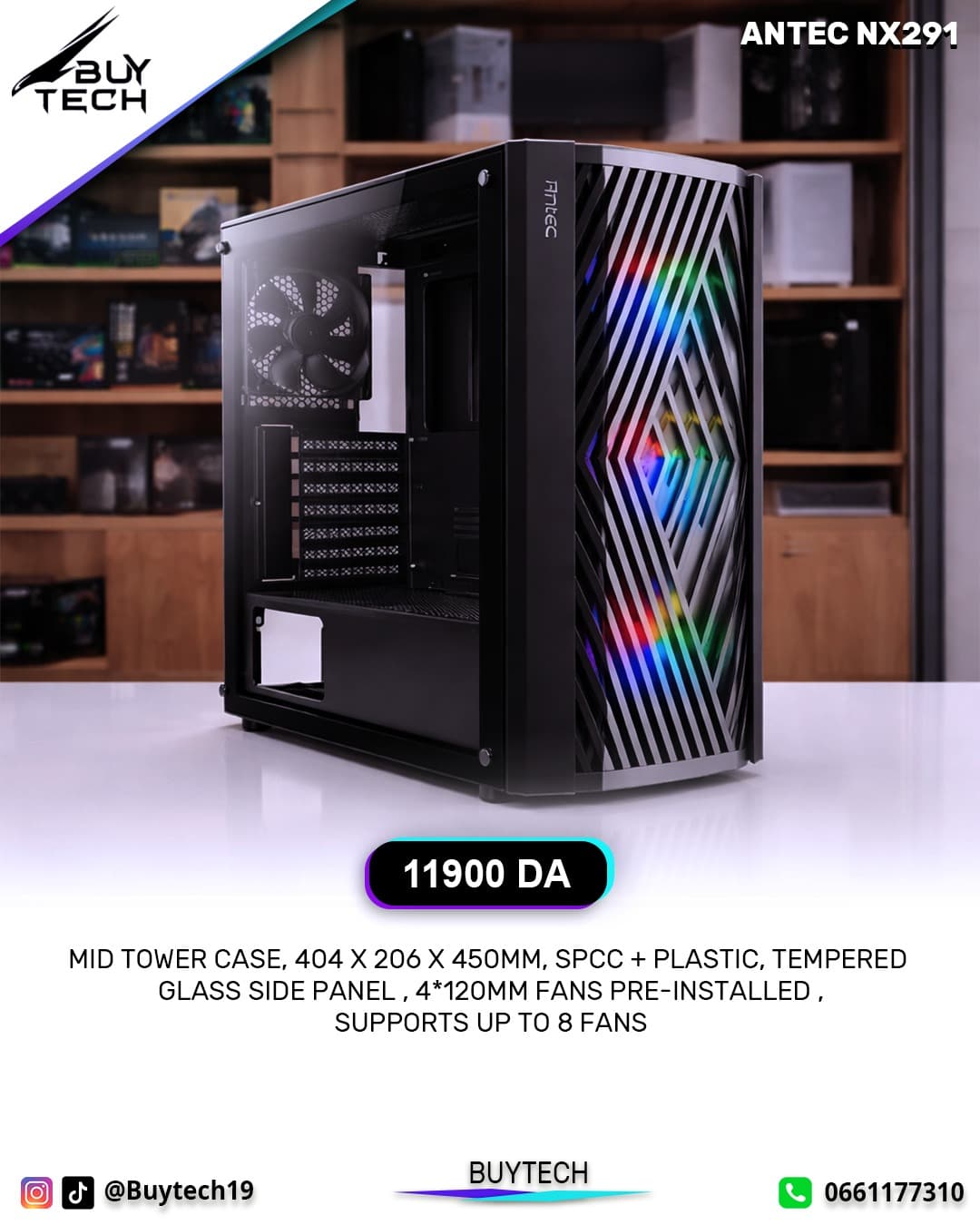 CASE ANTEC NX291 image 1
