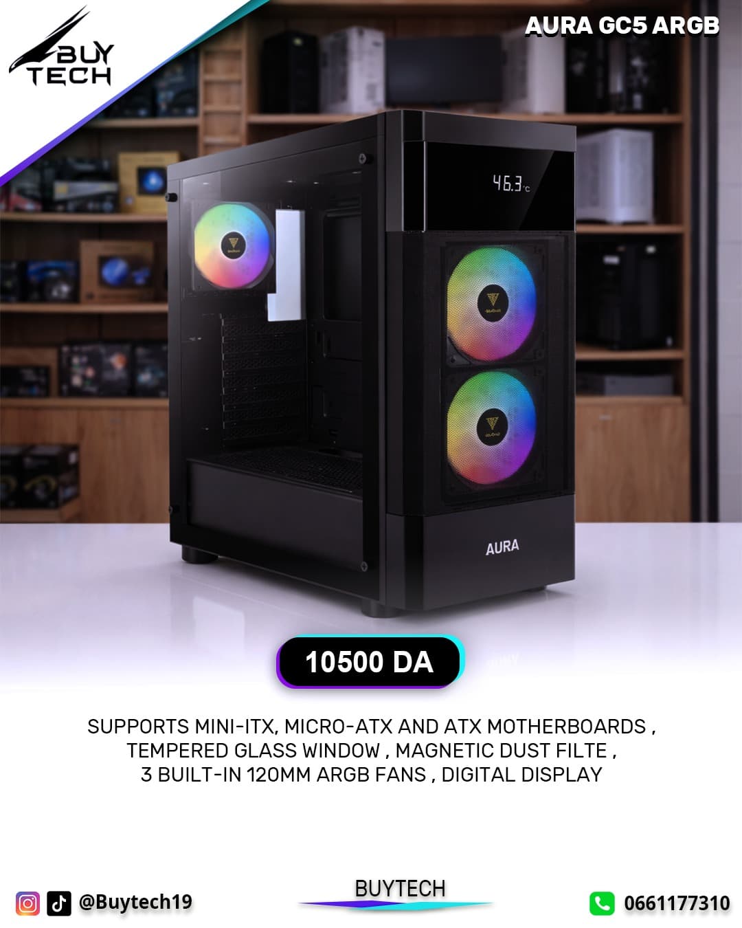 CASE AURA GC5 ARGB image 1
