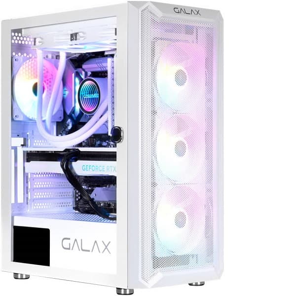 GALAX REVOLUTION-07 ARGB CASE 4 FAN WHITE image 1
