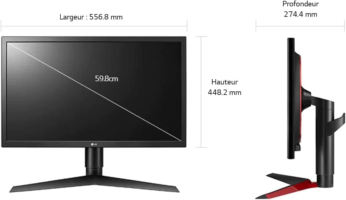 LG UltraGear 24GL650-B 24 image 6